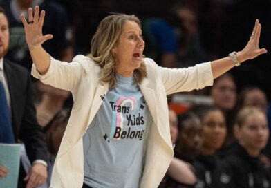 The WNBA ‘felt like a lifeline’ for LGBTQ+ fans. Anti-trans attacks are testing that refuge.